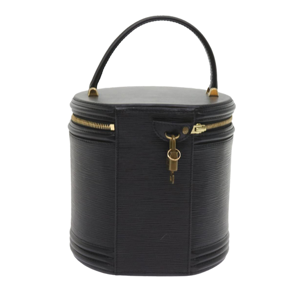 LOUIS VUITTON Epi Cannes Hand Bag Black M48032 LV Auth yk9393 - Picture 2 of 16